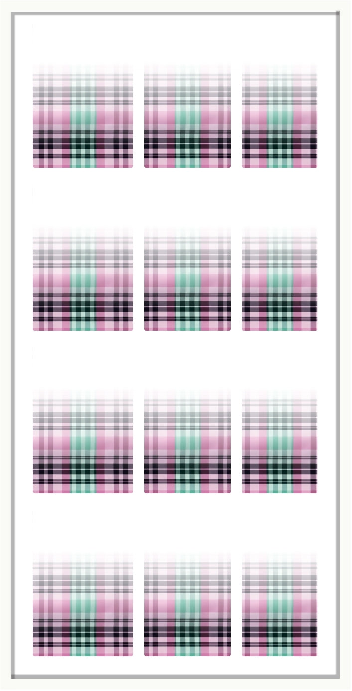 Waterslide Nail Decals | WHISPERED PLAID
