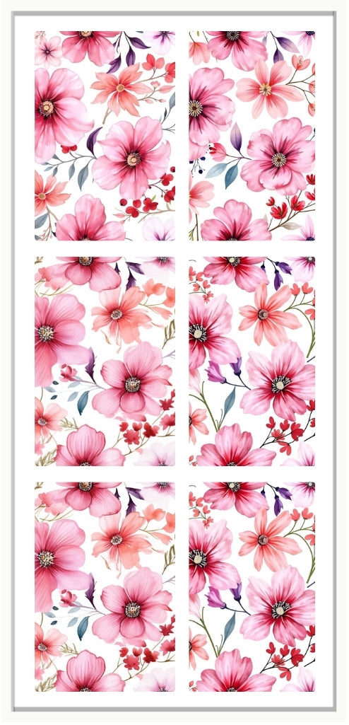 Waterslide Nail Decal | BRIGHT SUMMER 06