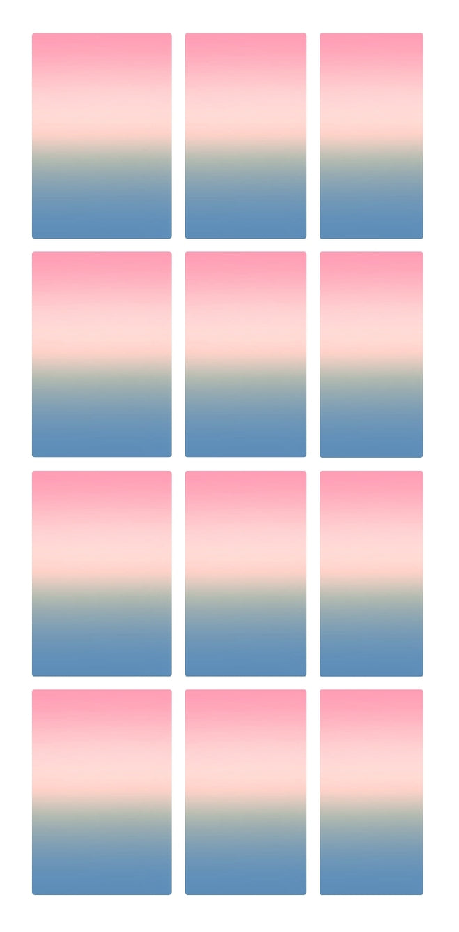 Waterslide Nail Decal | &