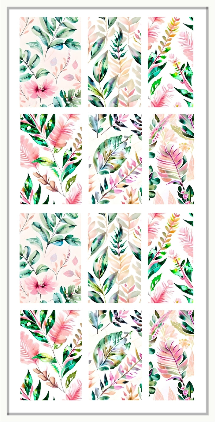 Waterslide Nail Decals | BOTANY FLORA