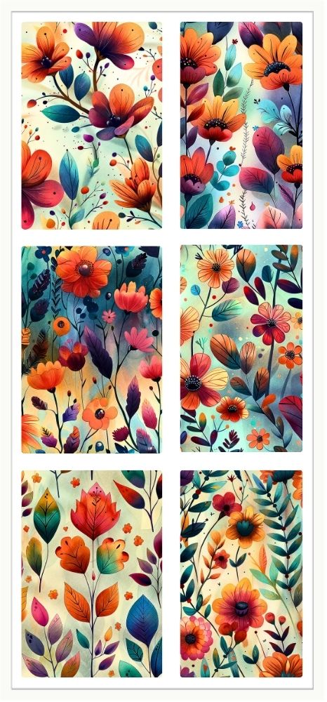 Waterslide Nail Decal | COLORFUL FALL