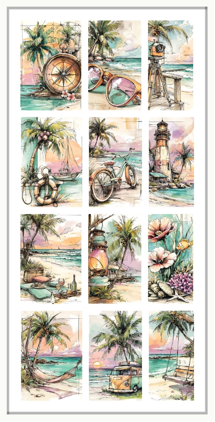 Waterslide Nail Decal | SALTWATER MEMORIES