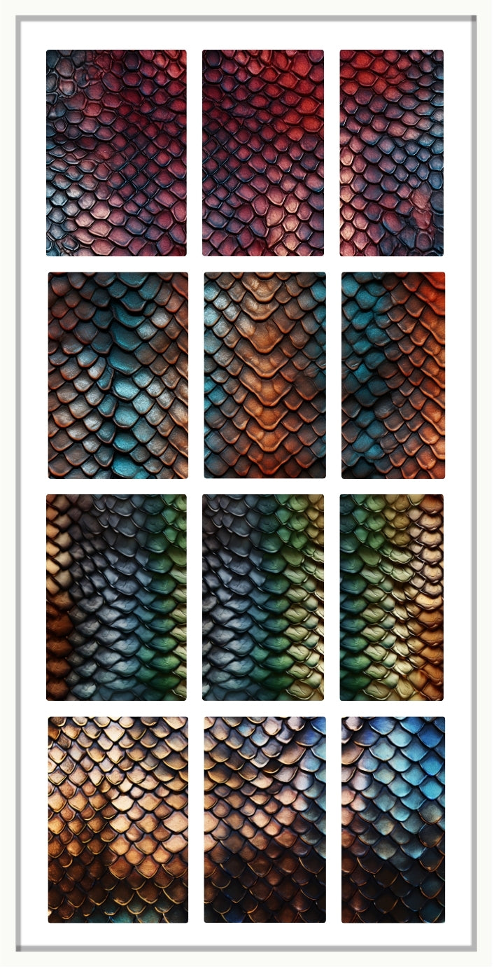 Waterslide Nail Decals | SNAKE SKIN