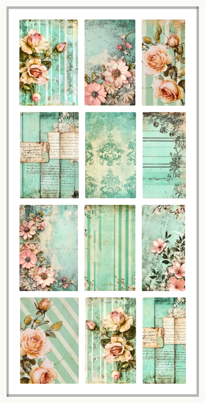 Waterslide Nail Decals | SPRING IN THE EAST GARDEN