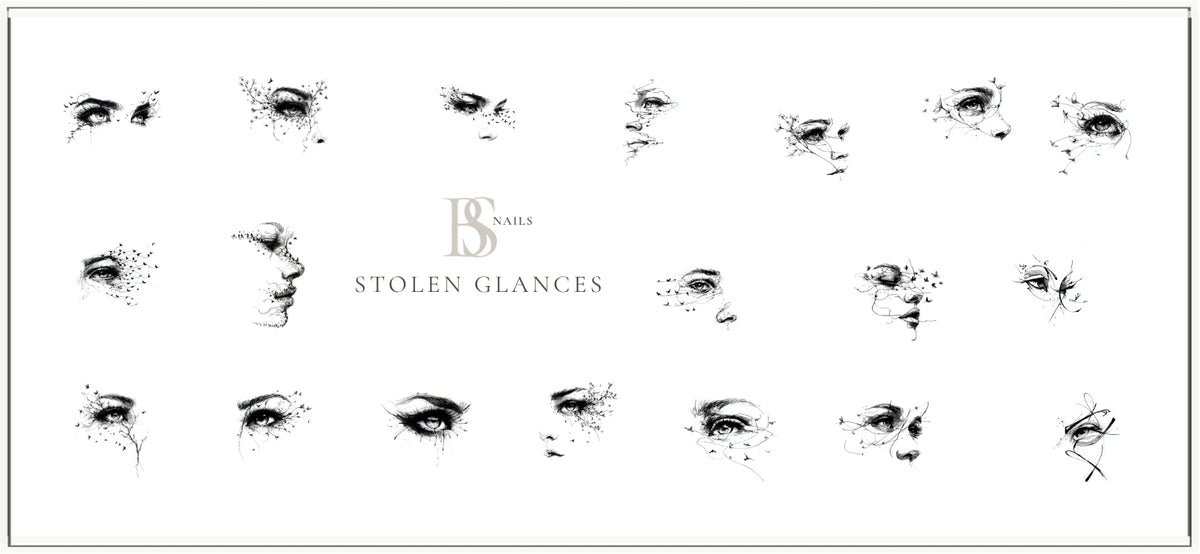 Waterslide Nail Decal | STOLEN GLANCES