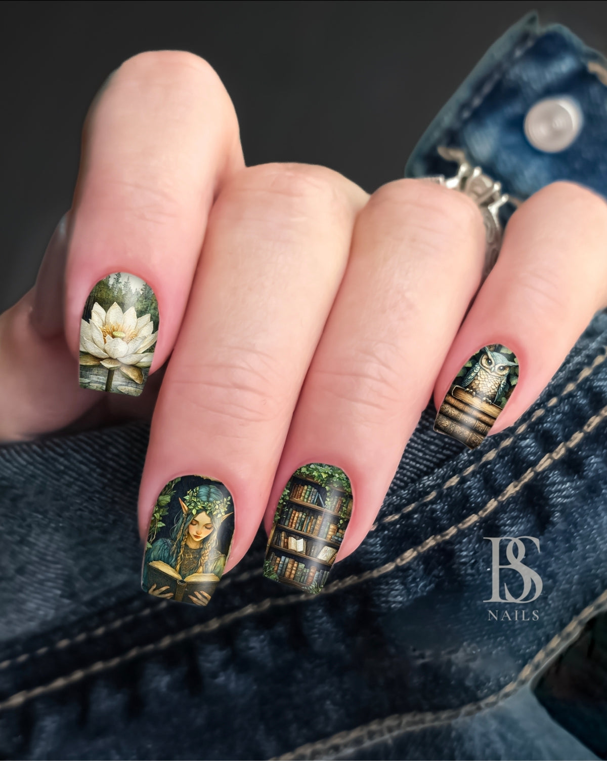 Waterslide Nail Decals | A FAIRYTALE LIBRARY