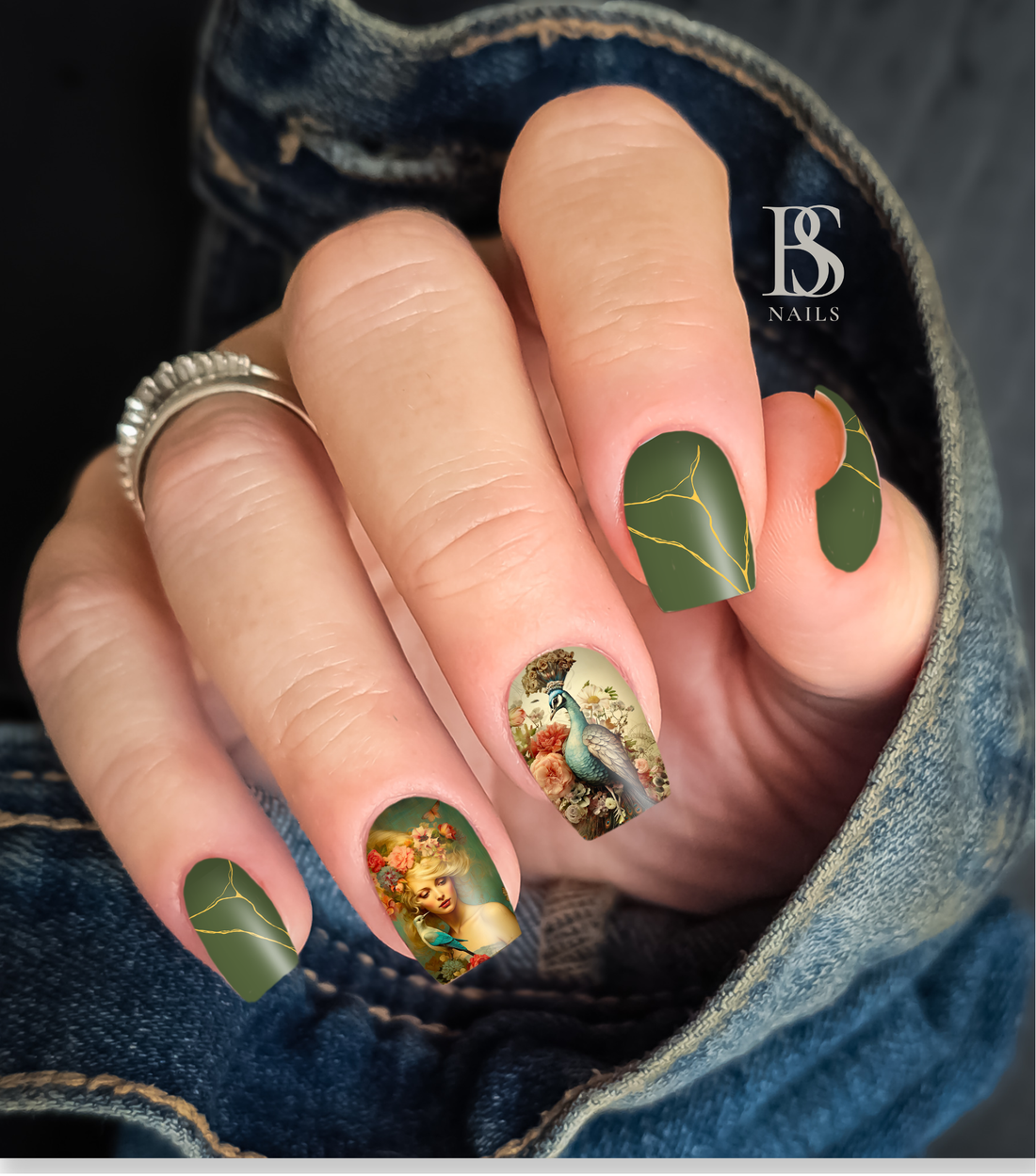 Waterslide Nail Decals | KINTSUGI MOSS