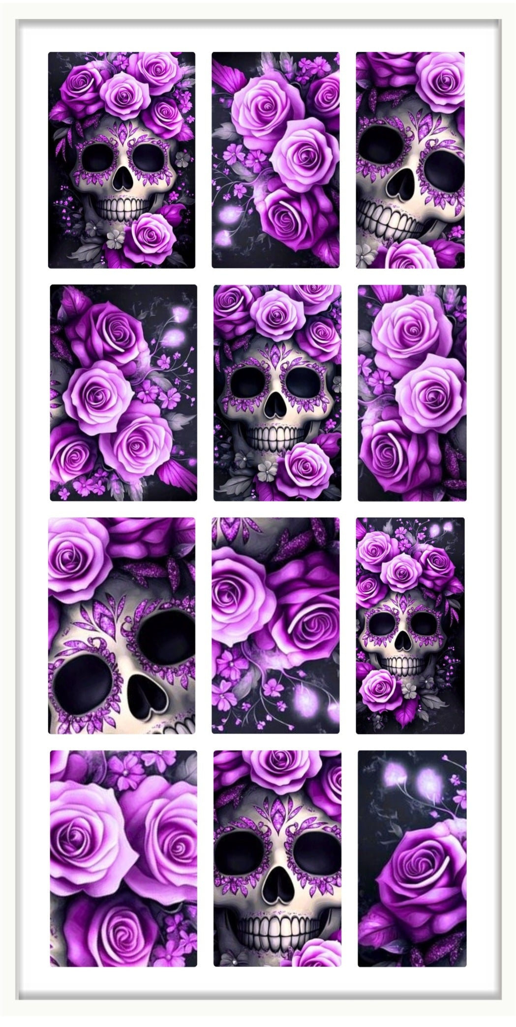 Waterslide Nail Decals | DEADLY DEVOTION-PURPLE
