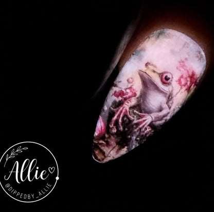 Waterslide Nail Decal | AUTUMN TOAD